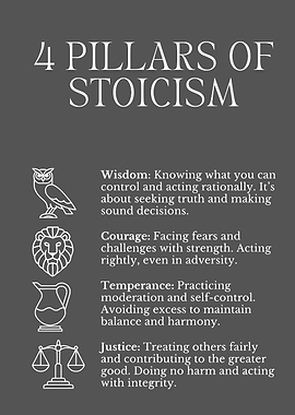Stoicism Pillars