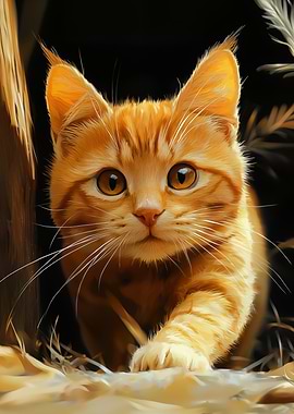 British Shorthair Red Tabby Kitten