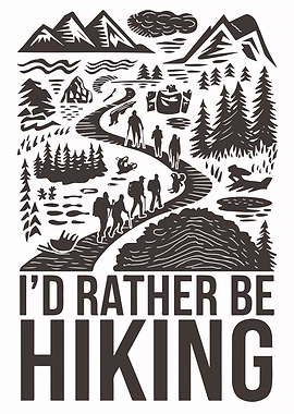 Hiking Adventure Graphic