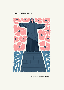 Christ the Redeemer Illustration