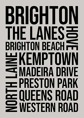 Brighton Typography