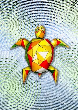 Geometric Sea Turtle - Silent Current