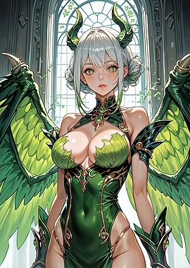 Green Dragon Angel