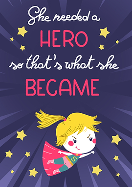 Girl Superhero Quote