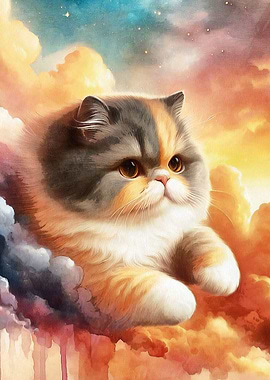 Cat in the Clouds