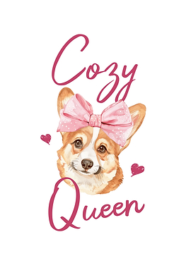 Cozy Corgi Queen