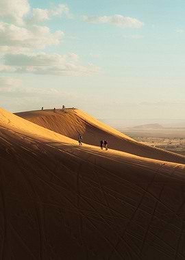 Desert Dune Hikers