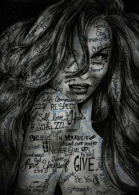 Self Love & Inspiration Art