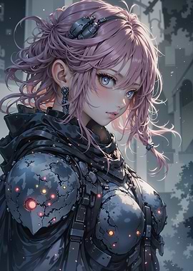 Cyberpunk Anime Girl