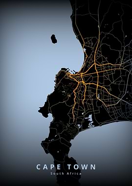 Cape Town City Map