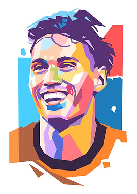 Smiling Soccer Player