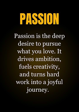 Passion Definition