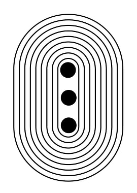 Abstract Black and White Art