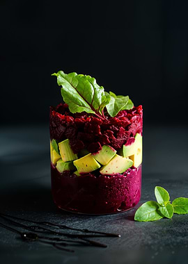 Beetroot and Avocado Salad