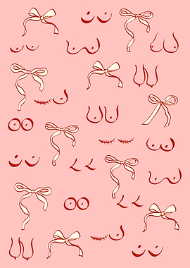 Boobs and Bows Coquette