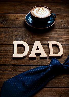 Father's Day Coffee & Tie