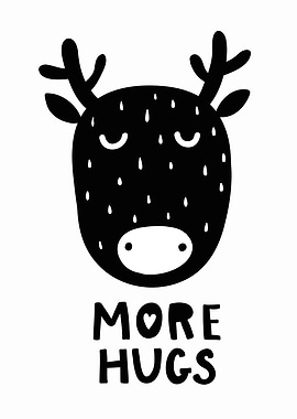 Reindeer with More Hugs