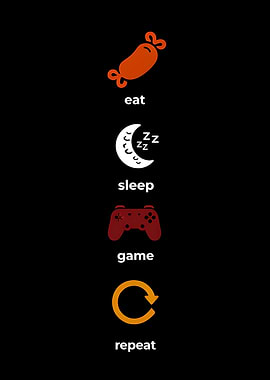 Gamer's Daily Routine