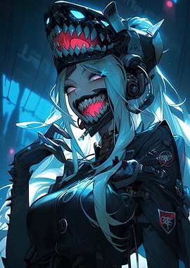 Cyberpunk Anime Girl