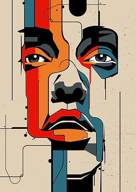 Abstract Face Portrait