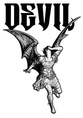Devil Wings Illustration