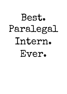 Best Paralegal Intern Ever