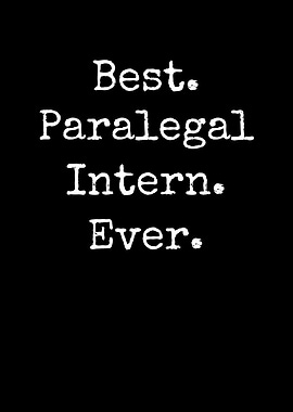 Best Paralegal Intern Ever