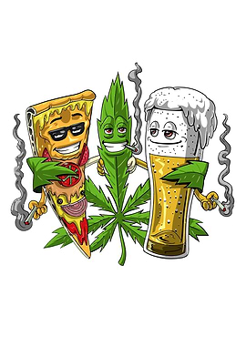 Pizza, Beer, and Weed