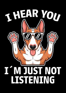 Bull Terrier Not Listening