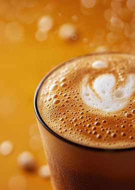 Cappuccino with Latte Art