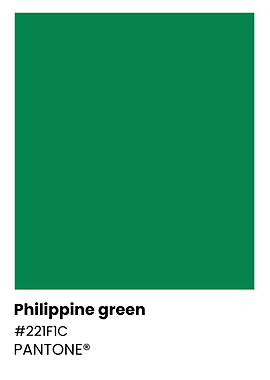 Pantone Philippine Green