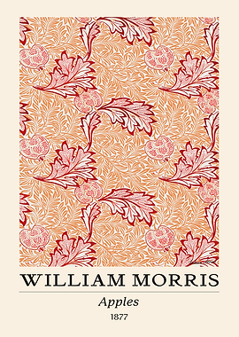 William Morris Apples Botanical