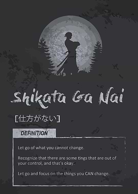 Shikata Ga Nai - Japanese Philosophy
