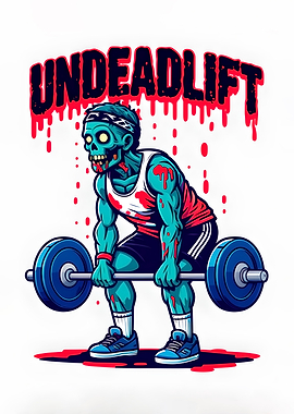 Undeadlift Zombie Weightlifting