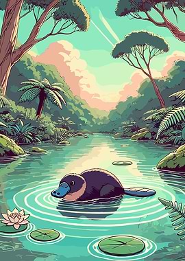 Platypus in Lush River
