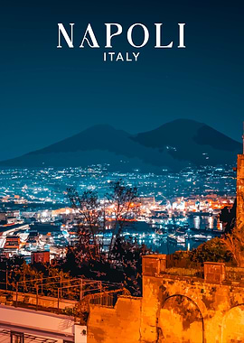 Night View of Naples