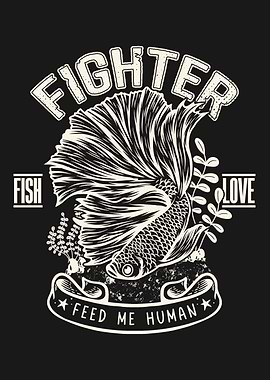 Betta Fish Retro Fish Keeper