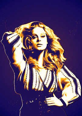 Adele Retro Pop Art