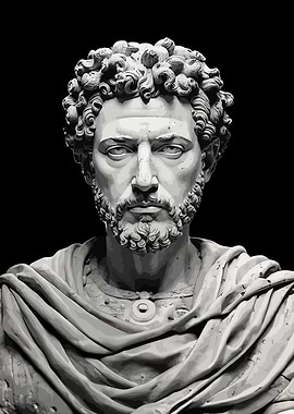 Roman Bust Sculpture