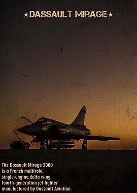 Dassault Mirage 2000 Jet Fighter