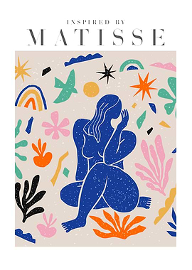 L'univers de la femme bleue | Inspired by Matisse