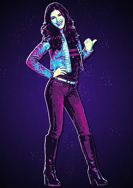 Victoria Justice Victorious Character Art