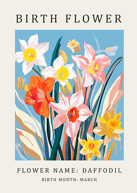 March Birth Flower: Daffodil