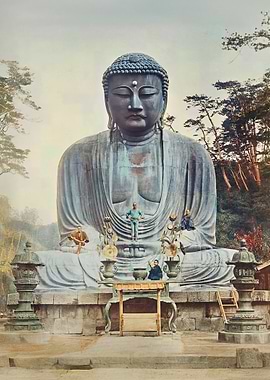 The Giant Buddha of Kamakura, Japan