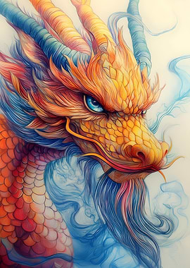 Chinese Dragon Portrait