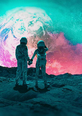 Astronauts on a Distant Planet