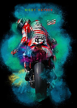 Nicky Hayden Motorcycle
