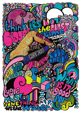 Psychedelic Art Print