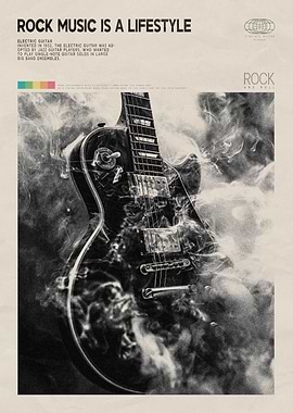 Rock Music Lifestyle Poster