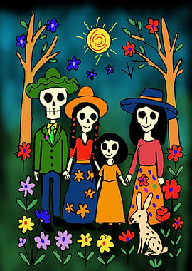 Day of the Dead Family